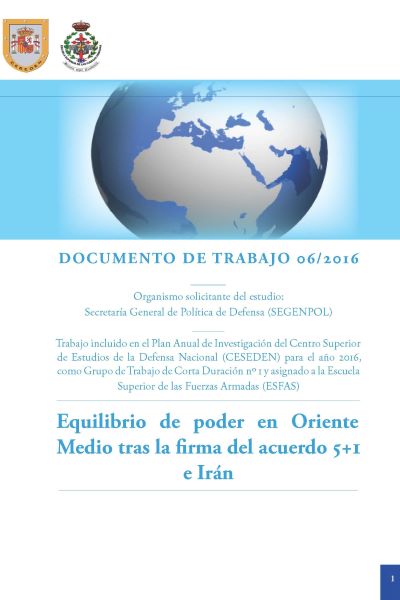 Equilibrio de poder en Oriente Medio tras la firma del acuerdo 5+1 e Irán