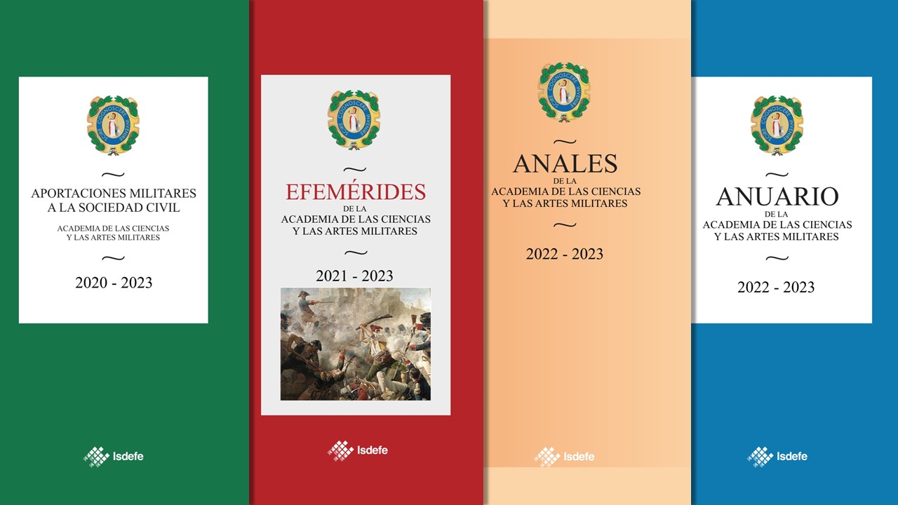 Presentación libros Anuario, Anales, Efemérides y Aportaciones Militares a la sociedad civil