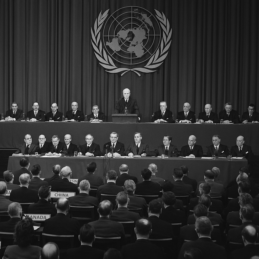 10 DE ENERO DE 1946
Primera Asamblea General de las Naciones Unidas
