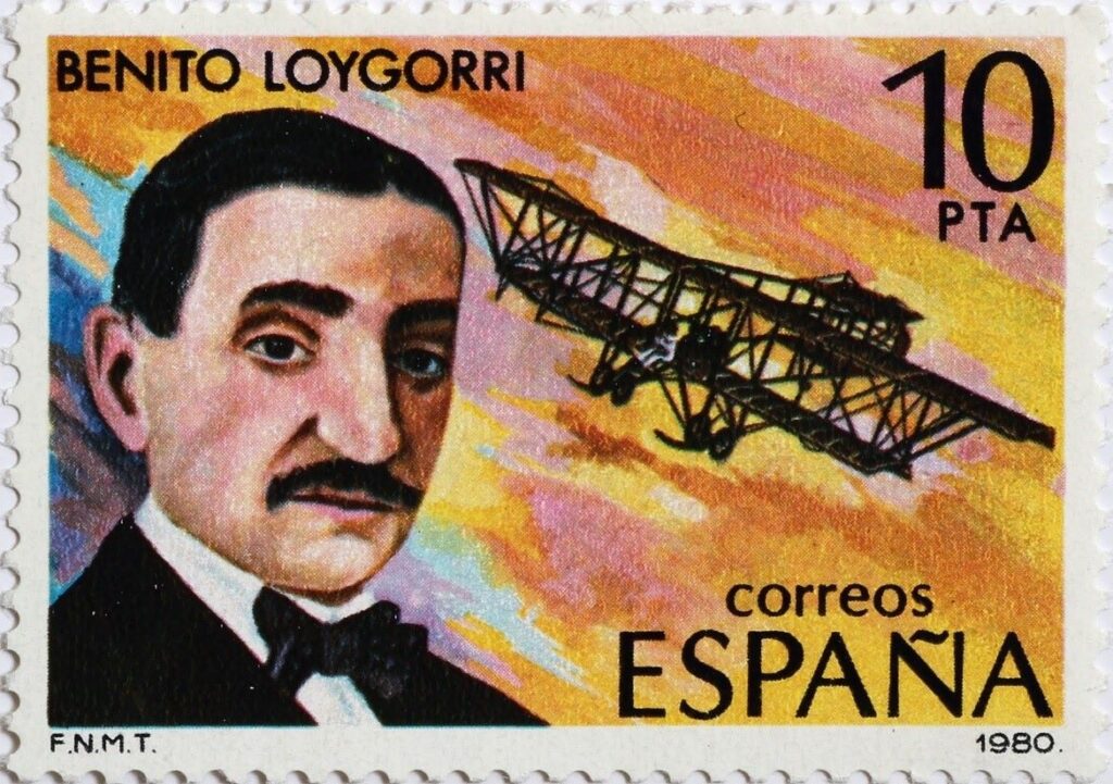 30 DE AGOSTO DE 1910. Benito Loygorri: primer español en obtener el título de piloto de aeroplano.